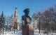 Бюст В.Ф. Маргелова на площади Тимофеева