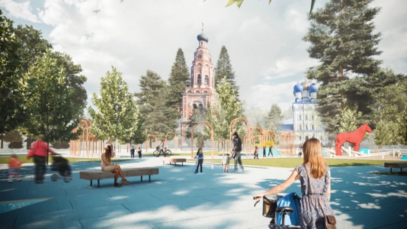 Объявлен конкурс на благоустройство центральной площади города Бронницы