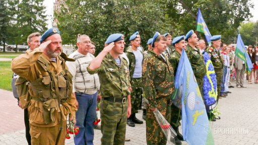 День воздушно-десантных войск 2011 в г. Бронницы