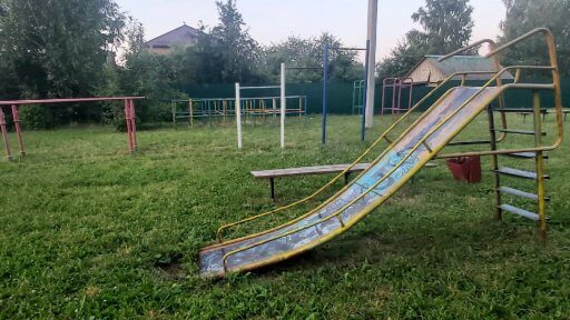 Детская площадка на Трудовой улице