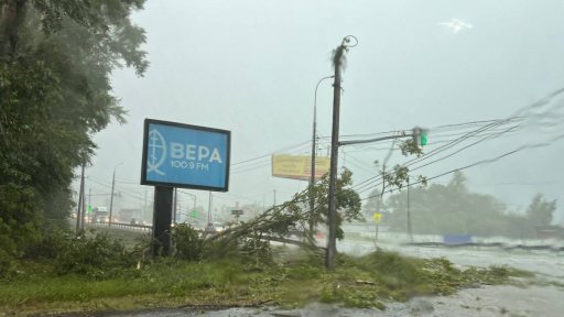 Ураган в Бронницах, июнь 2024